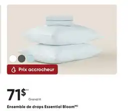 Dormez Vous Ensemble de draps Essential Bloom offer