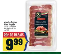 Marché Adonis VIANDES FROIDES MARC ANGELO | MARC ANGELO COLD CUTS offer