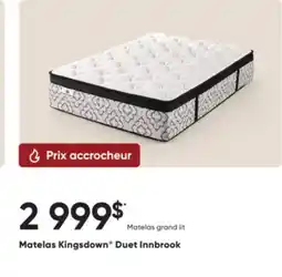 Dormez Vous Matelas Kingsdown Duet Innbrook offer