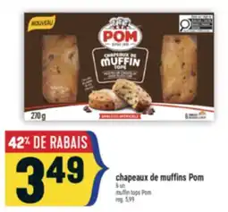 Marché Adonis CHAPEAUX DE MUFFINS POM | MUFFIN TOPS POM offer