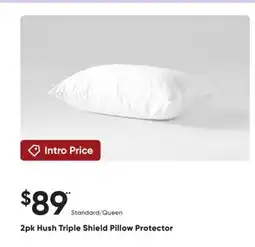 Dormez Vous 2pk Hush Triple Shield Pillow Protector offer