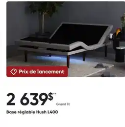 Dormez Vous Base réglable Hush L400 offer
