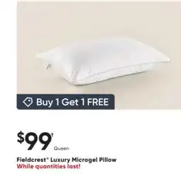 Dormez Vous Fieldcrest Luxury Microgel Pillow offer
