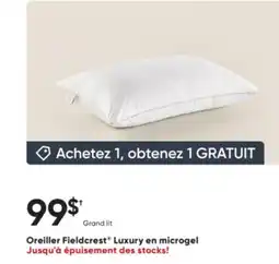 Dormez Vous Oreiller Fieldcrest Luxury en microgel offer
