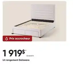 Dormez Vous Lit rangement Delaware offer