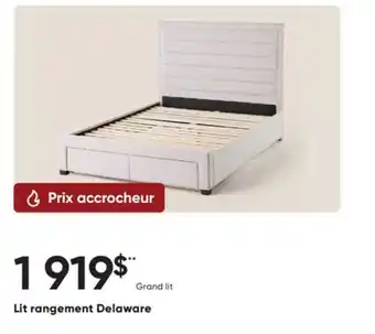 Dormez Vous Lit rangement Delaware offer