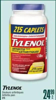Jean Coutu TYLENOL Arthritis pain offer