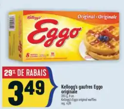 Marché Adonis Kellogg's gaufres Eggo originale | Kellogg's Eggo original waffles offer