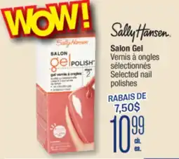 Jean Coutu SALLY HANSEN Salon Gel Selected nail polishes offer
