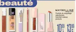 Jean Coutu MAYBELLINE NEW YORK Selected makeup products offer