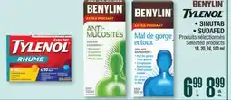 Jean Coutu BENYLIN, TYLENOL Selected products offer