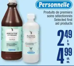 Jean Coutu PERSONNELLE Selected first aid products offer