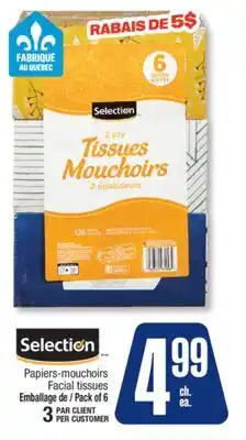 Jean Coutu SELECTION Facial tissues offer