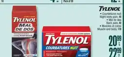 Jean Coutu TYLENOL Night body pain, Muscle and body offer