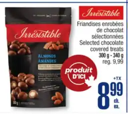 Jean Coutu IRRESISTIBLES Selected chocolate covered treats offer