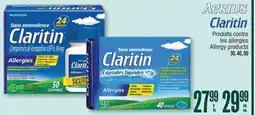Jean Coutu AERIUS, CLARITIN Allergy products offer
