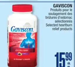 Jean Coutu GAVISCON Selected heartburn relief products offer