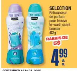 Jean Coutu SELECTION In-wash scent booster offer