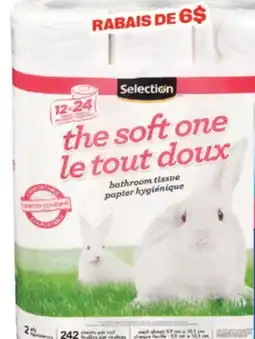 Jean Coutu SELECTION Bathroom tissue offer