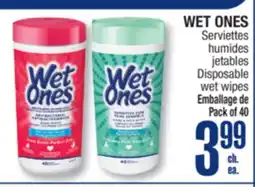 Jean Coutu WET ONES Disposable wet wipes offer