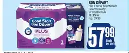 Jean Coutu BON DÉPART Selected ready to feed formula offer