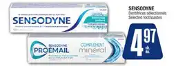 Jean Coutu SENSODYNE Selected toothpastes offer