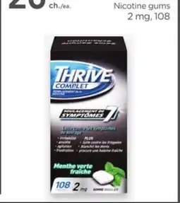 Proxim THRIVE Nicotine Gums offer