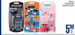 Jean Coutu PERSONNELLE Selected razors offer