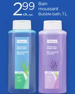 Proxim Option Bubble bath offer