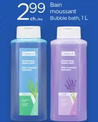 Proxim Option Bubble bath offer