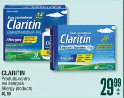 Jean Coutu CLARITIN Allergy products offer