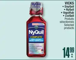 Jean Coutu VICKS Selected products offer