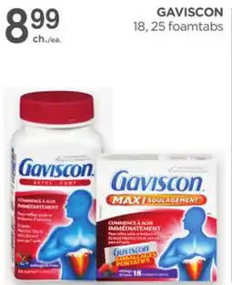 Proxim GAVISCON 18, 25 foamtabs offer