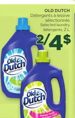 Proxim OLD DUTCH Selected laundry detergents offer