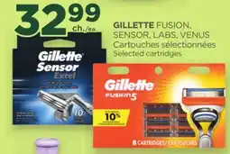 Proxim GILLETTE FUSION, SENSOR, LABS, VENUS Selected cartridges offer