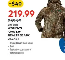 Pronature WOMEN'S AVA 3.0 REALTREE APX JACKET offer