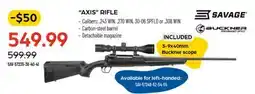 Pronature AXIS RIFLE offer