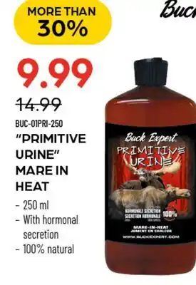 Pronature BUCK EXPERT PRIMITIVE URINE MARE IN HEAT offer