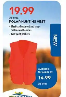 Pronature PRONATURE POLAR HUNTING VEST offer