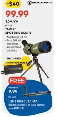 Pronature APEX SPOTTING SCOPE offer