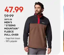 Pronature MEN'S STEENS MOUNTAIN FLEECE PULL OVER offer