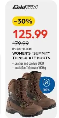 Pronature WOMEN'S SUMMIT THINSULATE BOOTS offer