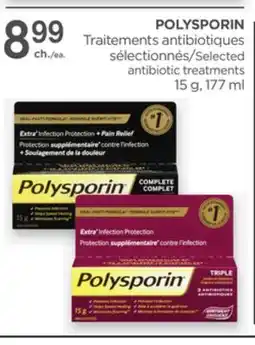 Proxim POLYSPORIN Selected antibiotic treatments offer