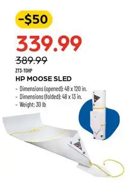 Pronature ZONET3 HP MOOSE SLED offer