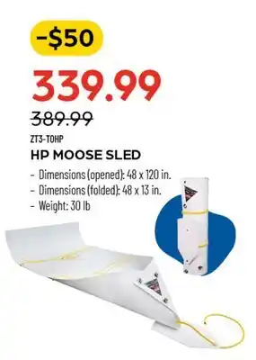 Pronature ZONET3 HP MOOSE SLED offer
