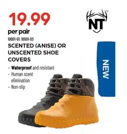 Pronature SCENTED (ANISE) OR UNSCENTED SHOE COVERS offer