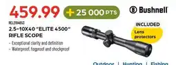 Pronature Bushnell 2.5-10X40 ELITE 4500 RIFLE SCOPE offer