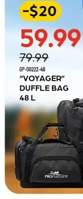 Pronature VOYAGER DUFFLE BAG 48 L offer
