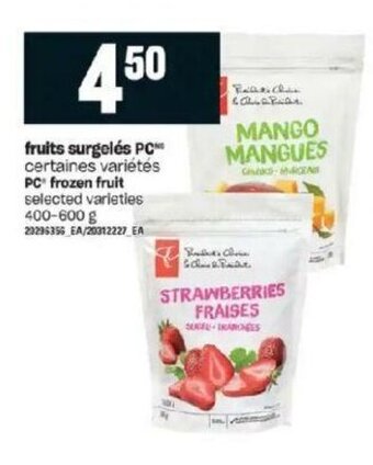 Provigo Fruits Surgelés PC offer