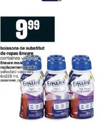 Provigo Boissons De Substitut De Repas Ensure offer